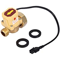 G1-G1 - 2 Rosca de Agua Líquida Interruptor del Sensor de Flujo Flujómetro Flujómetro de Agua Sensor de Flujo Ajustable…